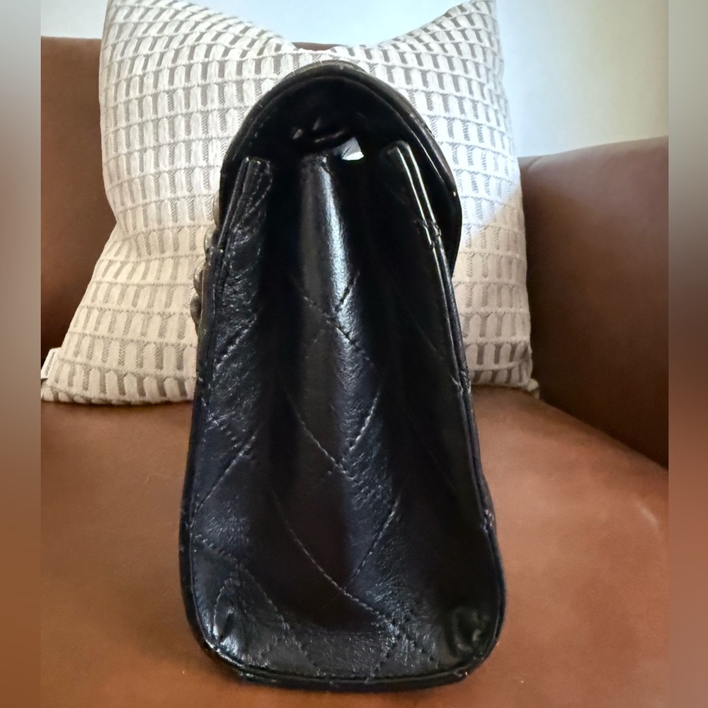 CHANEL Calfskin Quilted Medium Mad About Quilting Flap Black - Picture 5 of 13